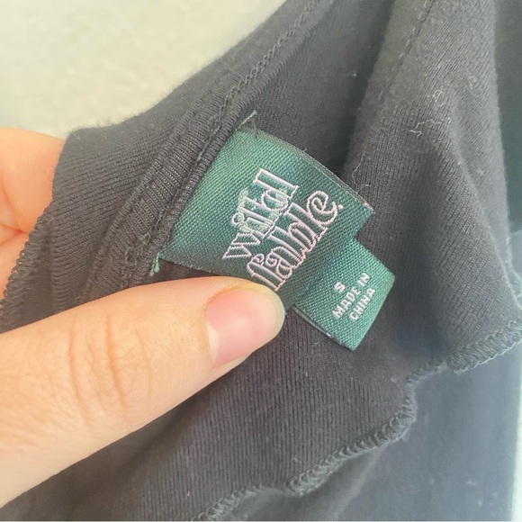 Wild Fable Black Ruffle Mini Dress - Picture 5 of 5